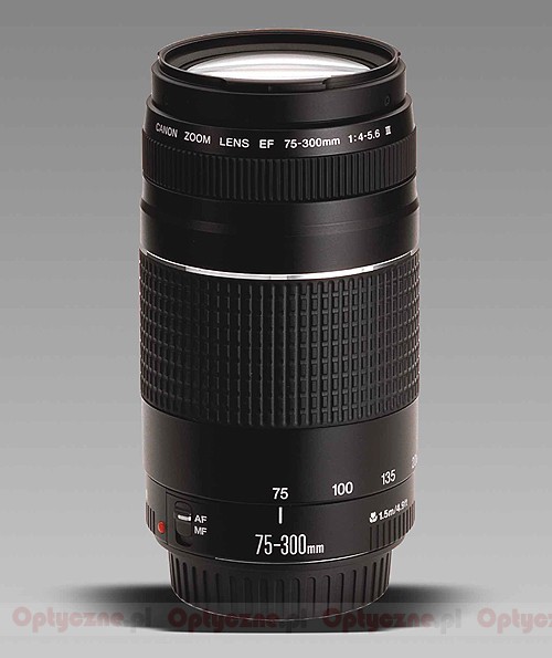 Canon EF 75-300 mm f/4-5.6 III - Optyczne.pl
