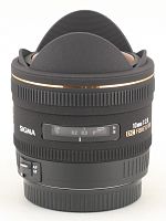 Specyfikacja obiektywu Sigma  10 mm f/2.8 EX DC FISHEYE HSM