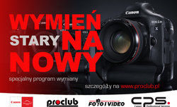Program wymiany aparatw Canon serii 1D przeduony