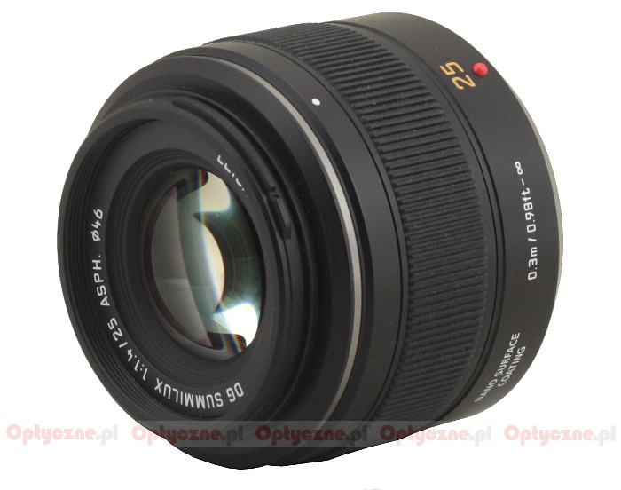 Test obiektywu Panasonic Leica DG SUMMILUX 25 mm f/1.4 ASPH.