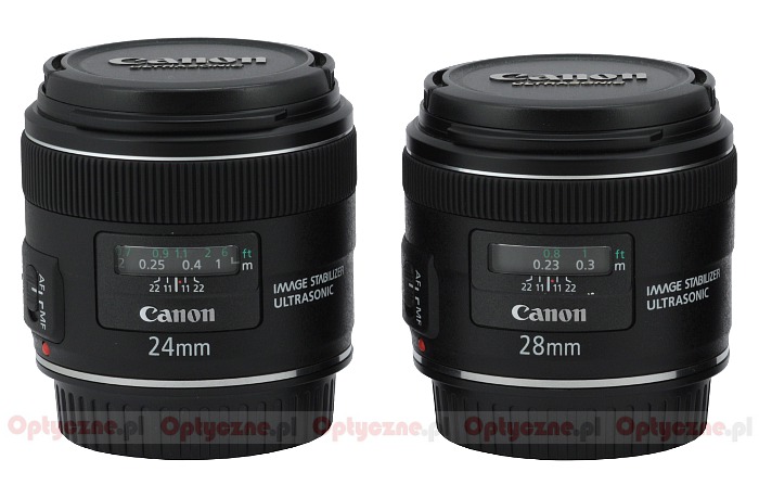 Canon EF 24 mm f/2.8 IS USM i Canon EF 28 mm f/2.8 IS USM - zdjcia przykadowe