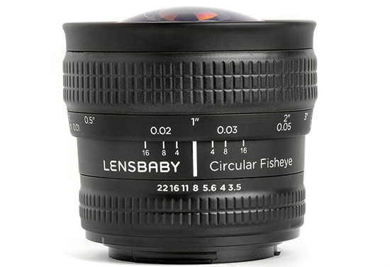 Lensbaby 5.8 mm f/3.5