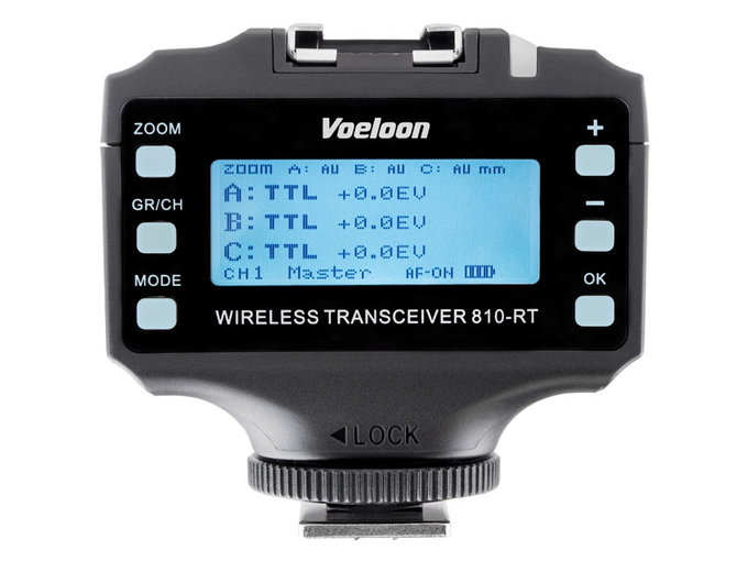 Voeloon 810-RT - nowy bezprzewodowy wyzwalacz lamp