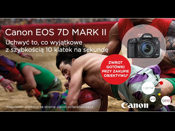 Canon przedua promocj na obiektywy w zestawie z 7D Mark II 