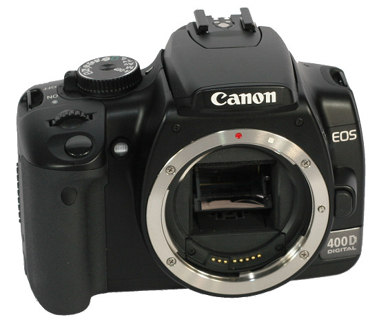 Canon EOS 400D - Jako wykonania i ergonomia
