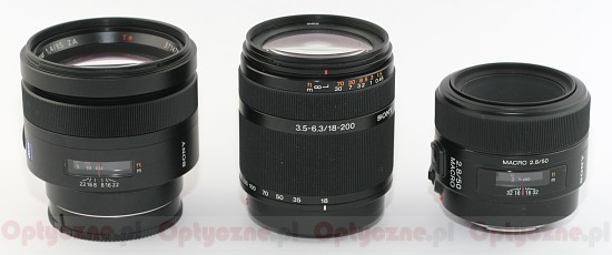 Sony 50 mm f/2.8 Macro - Budowa i jako wykonania