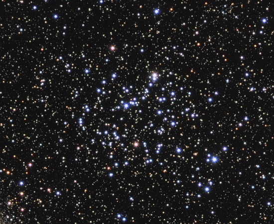 Niebo przez lornetk - M35 - Messier 35 i NGC 2158