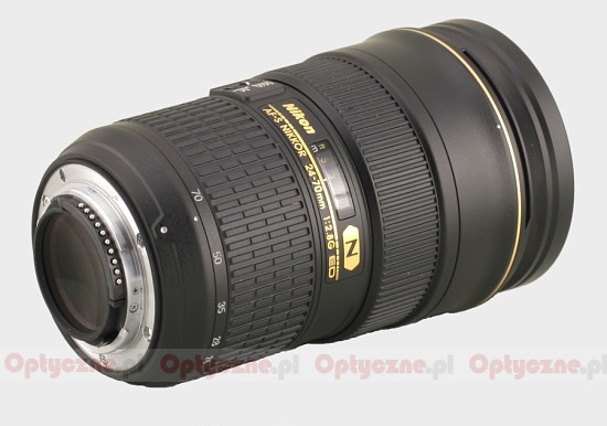 Nikon Nikkor AF-S 24-70 mm f/2.8G ED - Budowa i jako wykonania