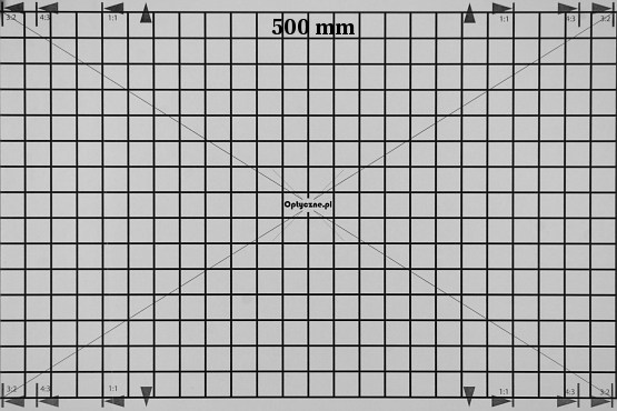 Sigma 150-500 mm f/5.0-6.3 APO DG OS HSM - Dystorsja