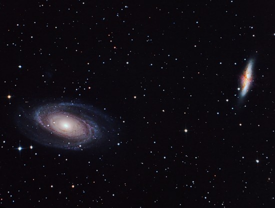 Niebo przez lornetk - M81 i M82 - M81, M82 i co jeszcze...