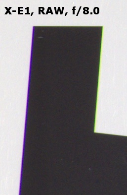 Samyang 12 mm f/2.0 NCS CS - Aberracja chromatyczna i sferyczna