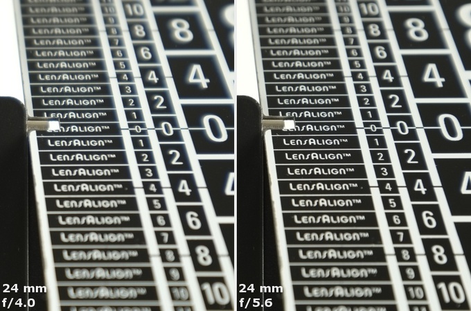 Fujifilm Fujinon XF 10-24 mm f/4R OIS - Aberracja chromatyczna i sferyczna
