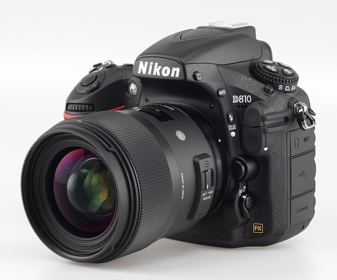 Nikon D810 - Wstp