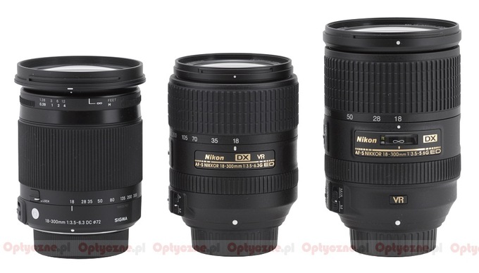Nikon Nikkor AF-S DX 18-300 mm f/3.5-6.3G ED VR - Budowa, jako wykonania i stabilizacja