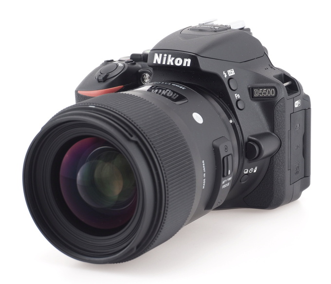 Nikon D5500 - Wstp