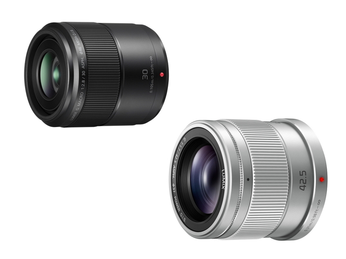 Nowe obiektywy od Panasonica - 30 mm f/2.8 Macro i 42.5 mm f/1.7