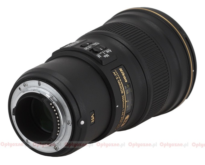 Nikon Nikkor AF-S 300 mm f/4E PF ED VR - Budowa, jako wykonania i stabilizacja