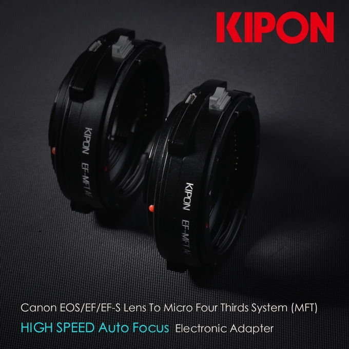 Adapter Kipon EF-MFT z autofocusem