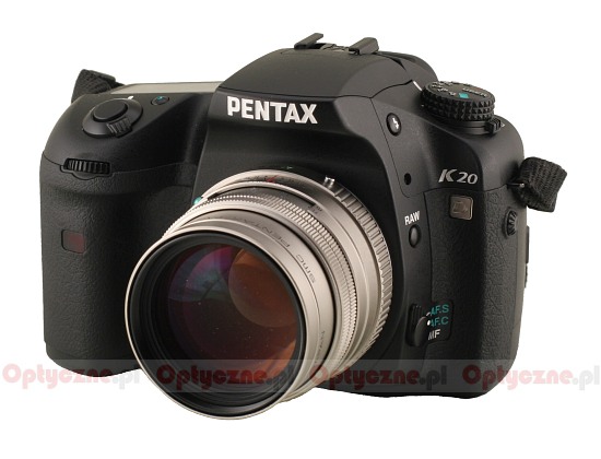 Pentax smc FA 77 mm f/1.8 Limited - Wstp