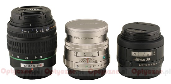 Pentax smc FA 77 mm f/1.8 Limited - Budowa i jako wykonania