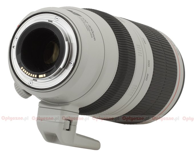 Canon EF 100-400 mm f/4.5-5.6L IS II USM - Budowa, jako wykonania i stabilizacja