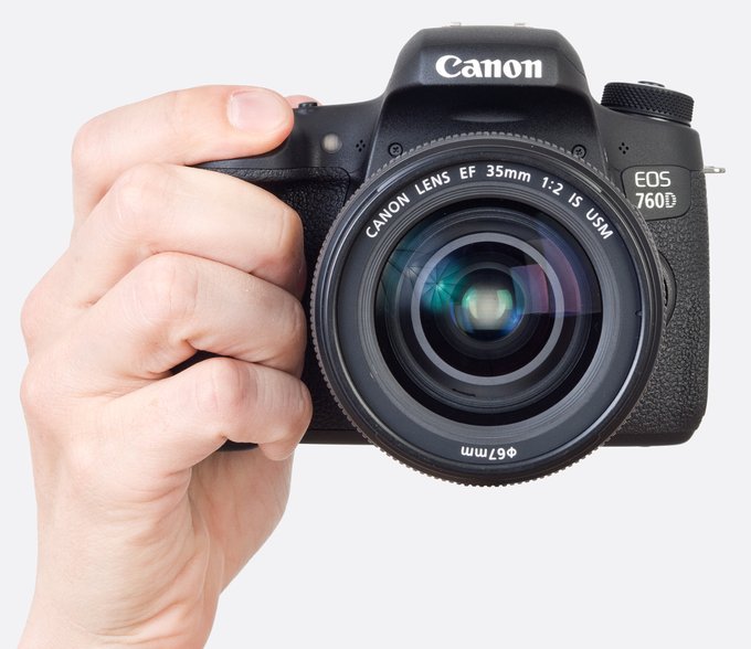 Canon EOS 760D - Uytkowanie i ergonomia
