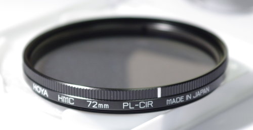 Test filtrw polaryzacyjnych - Hoya HMC PL-CIR 72 mm