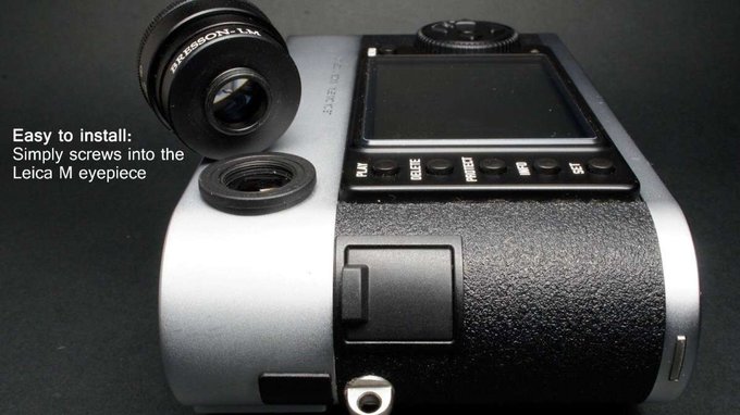 Wizjer zoom dla aparatw Leica M