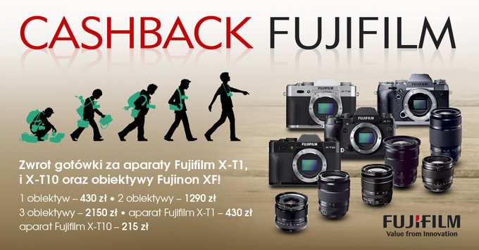 Nowa akcja Fujifilm Cashback