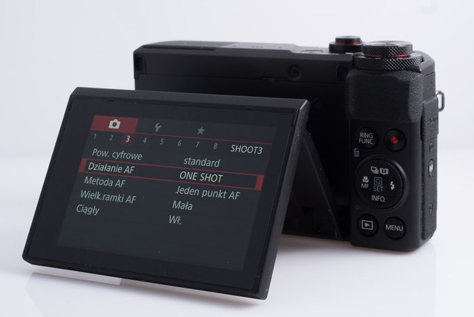 Canon PowerShot G7 X Mark II - Budowa i jako wykonania