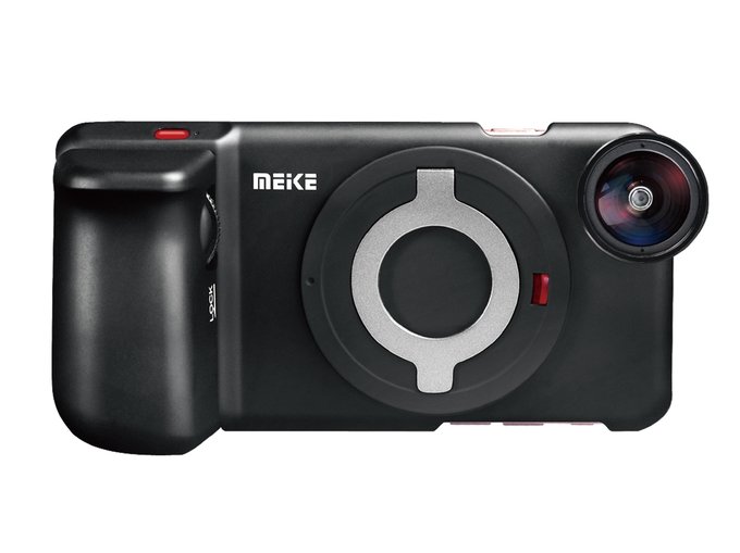 Meike MK-H6S - grip i obiektywy do fotografowania smartfonem