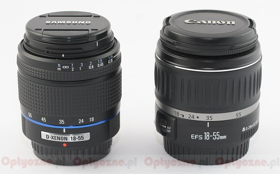 Canon EF-S 18-55 mm f/3.5-5.6 II - czyli o tym czy kit jest do kitu. - Budowa i jakość wykonania