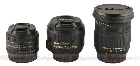 Nikon Nikkor AF-S 50 mm f/1.4G - Budowa i jako wykonania