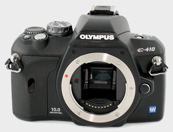 Olympus E-410 - Jako wykonania i ergonomia