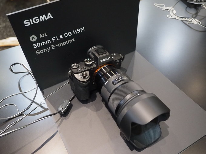 Tak wygldaj obiektywy Sigma Art z bagnetem Sony E