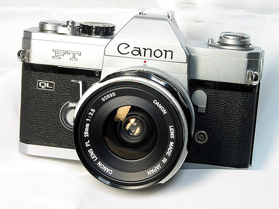50 lat lustrzanek firmy Canon - mocowanie Canon FL - 50 lat lustrzanek firmy Canon - mocowanie Canon FL