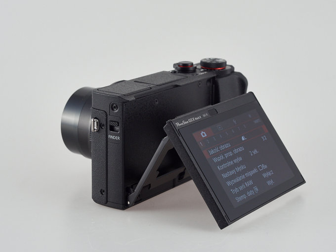 Canon PowerShot G5 X Mark II - Budowa i jako wykonania