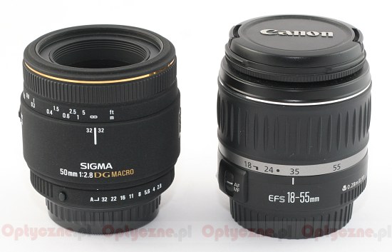 Sigma 50 mm f/2.8 EX DG Macro - Budowa i jako wykonania