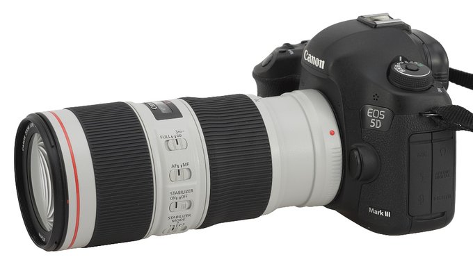 Canon EF 70-200 mm f/4L IS II USM - Wstp