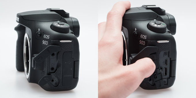 Canon EOS 90D - Budowa i jako wykonania
