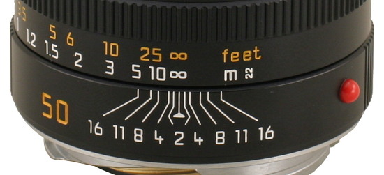 Leica Summicron-M 50 mm f/2.0 - Ustawianie ostroci