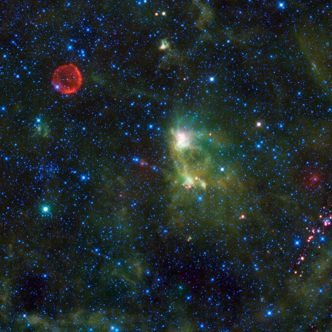 Niebo przez lornetk - Kasjopeja i jej gromady - M52, M103 i kilka innych ciekawych obiektw