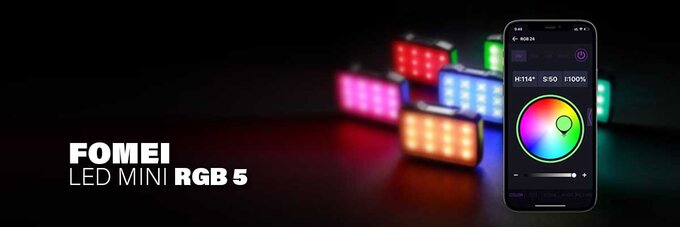Nowe lampy Fomei LED RGB