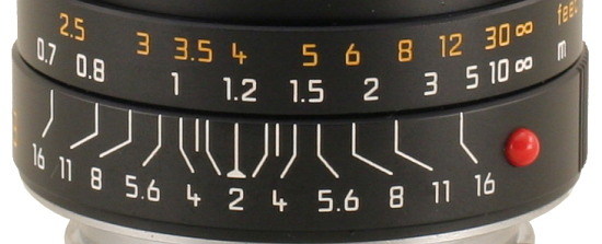 Leica Summicron-M 28 mm f/2.0 Asph - Ustawianie ostroci