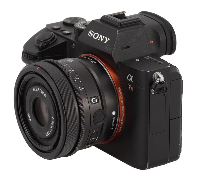 Sony FE 50 mm f/2.5 G - Wstp