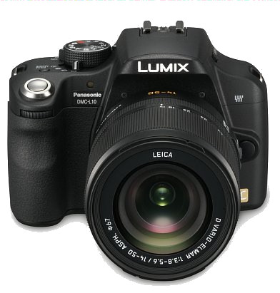 Panasonic Lumix DMC-L10 - kolejna lustrzanka Systemu 4/3