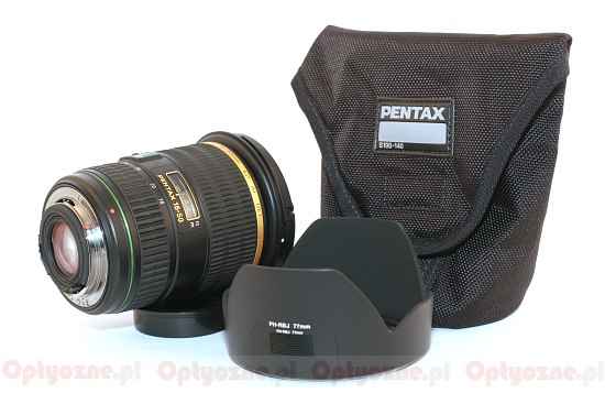 Pentax smc DA* 16-50 mm f/2.8 AL ED IF SDM - Budowa i jako wykonania