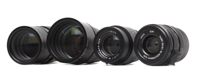 Kcik mionikw Leica M – obiektywy APO