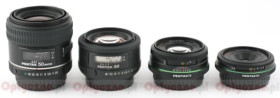 Pentax smc DA 70 mm f/2.4 Limited - Budowa i jako wykonania