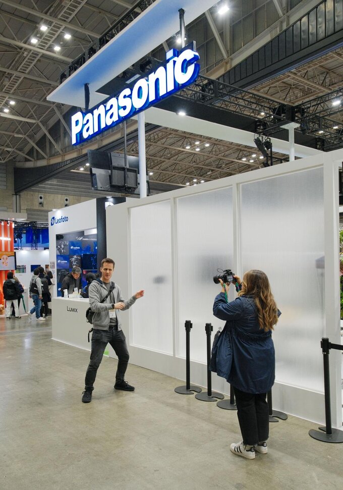 CP+ 2024 - stoisko Panasonic